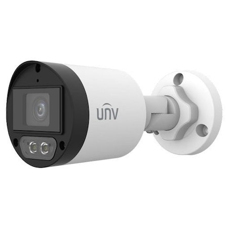 Uniview 2MP IR Mini Bullet Analog Camera 2.8mm Fixed, IR 40m, Mic, Semi-metal, DC12V UAC-B122-AF28M